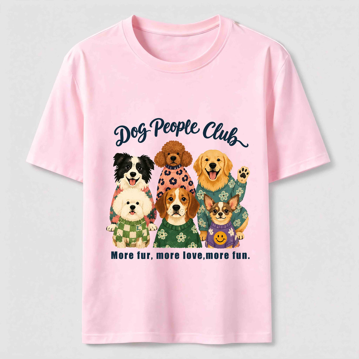 Dog People Club Different Dogs Same Love Classic T-Shirt