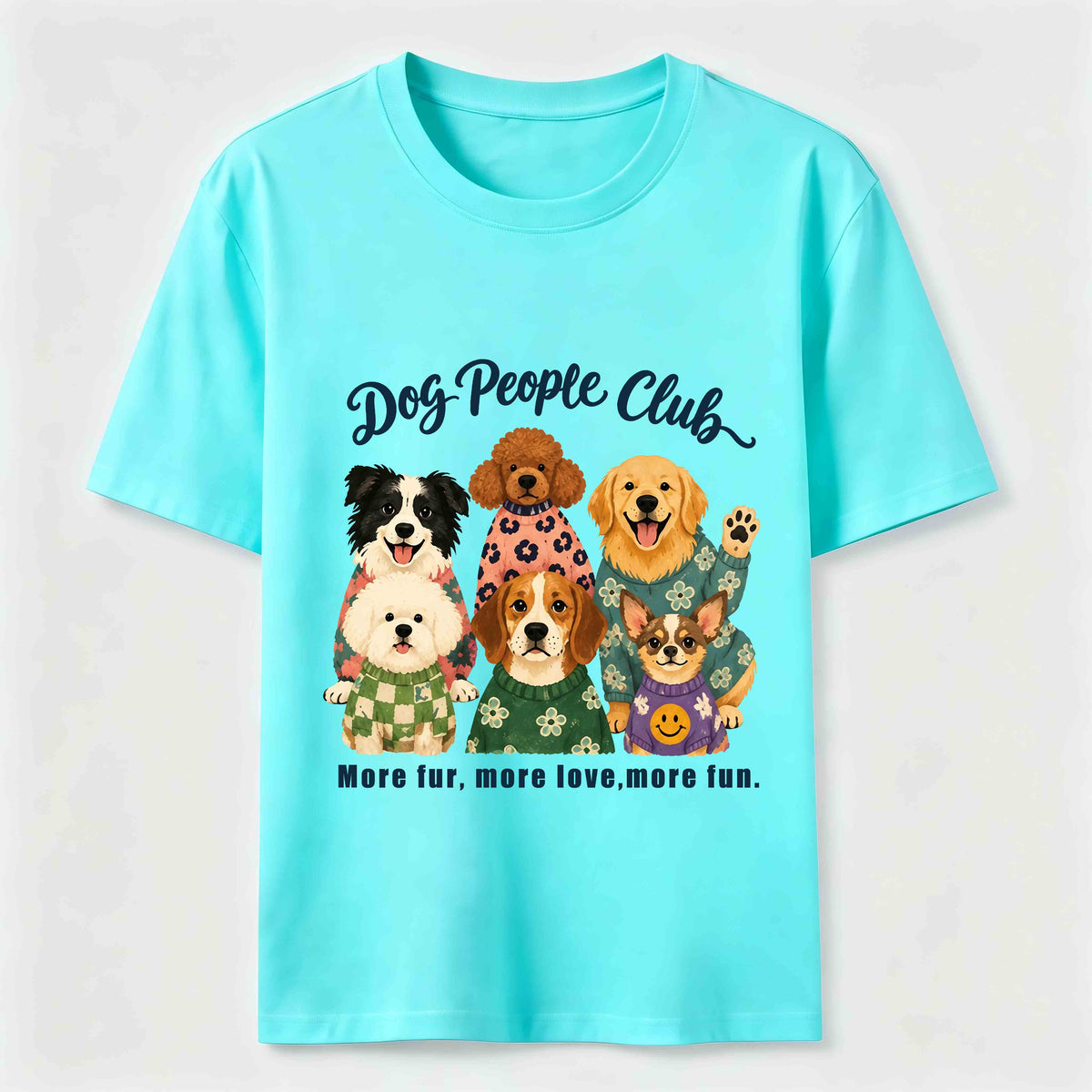 Dog People Club Different Dogs Same Love Classic T-Shirt