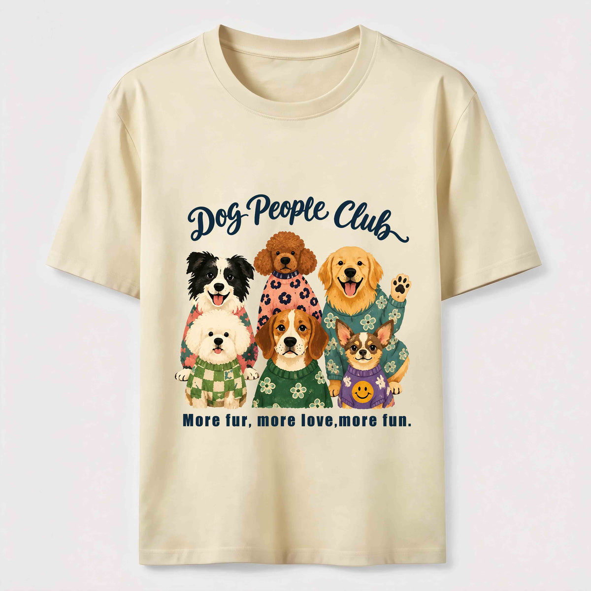 Dog People Club Different Dogs Same Love Classic T-Shirt