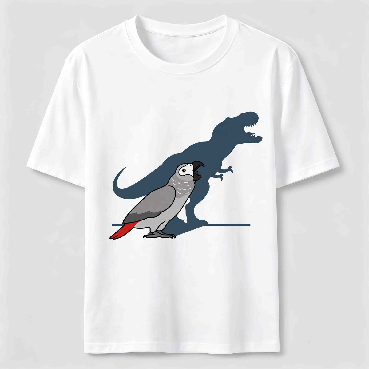 Tiny Parrot Big Shadow Classic T-Shirt
