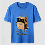My Cat Runs This House Classic T-Shirt