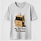 My Cat Runs This House Classic T-Shirt