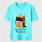 My Cat Runs This House Classic T-Shirt