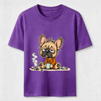 An Exhausted French Bulldog Classic T-Shirt