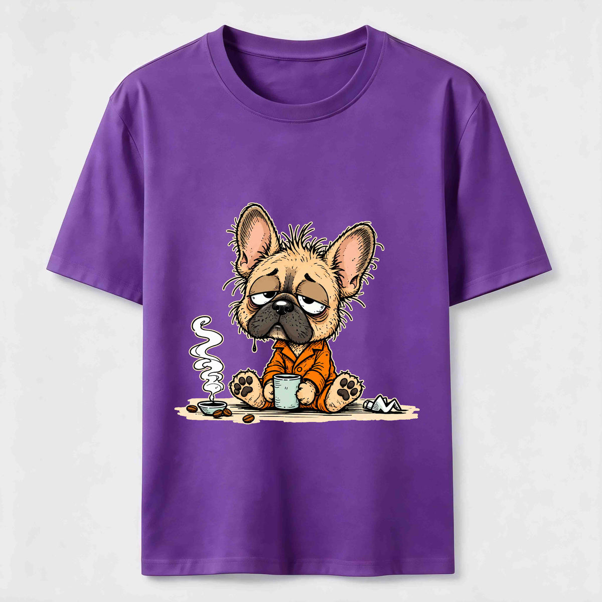 An Exhausted French Bulldog Classic T-Shirt