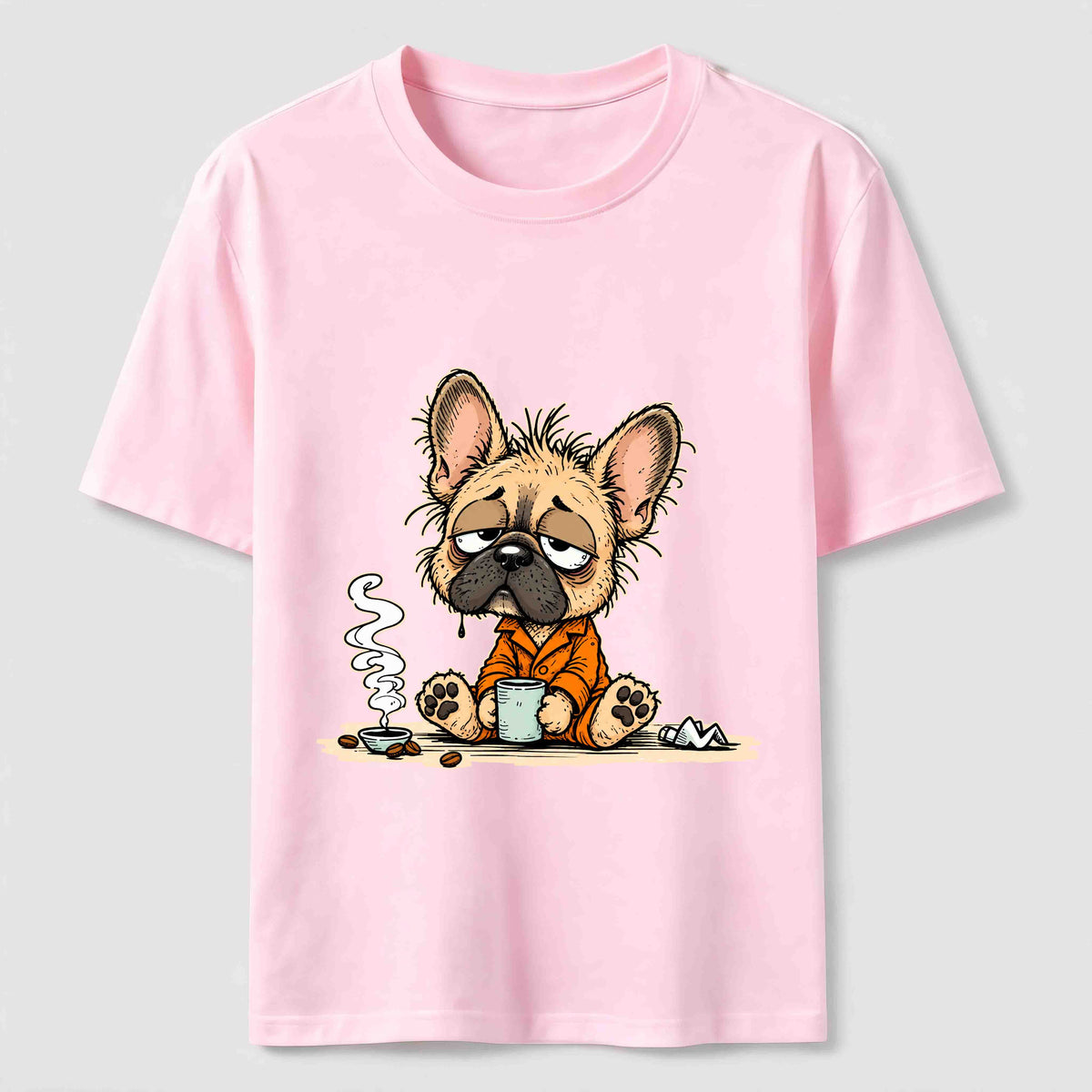 An Exhausted French Bulldog Classic T-Shirt