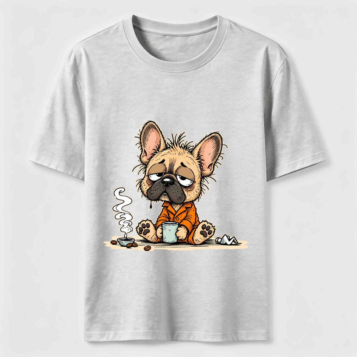 An Exhausted French Bulldog Classic T-Shirt