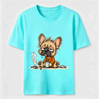 An Exhausted French Bulldog Classic T-Shirt