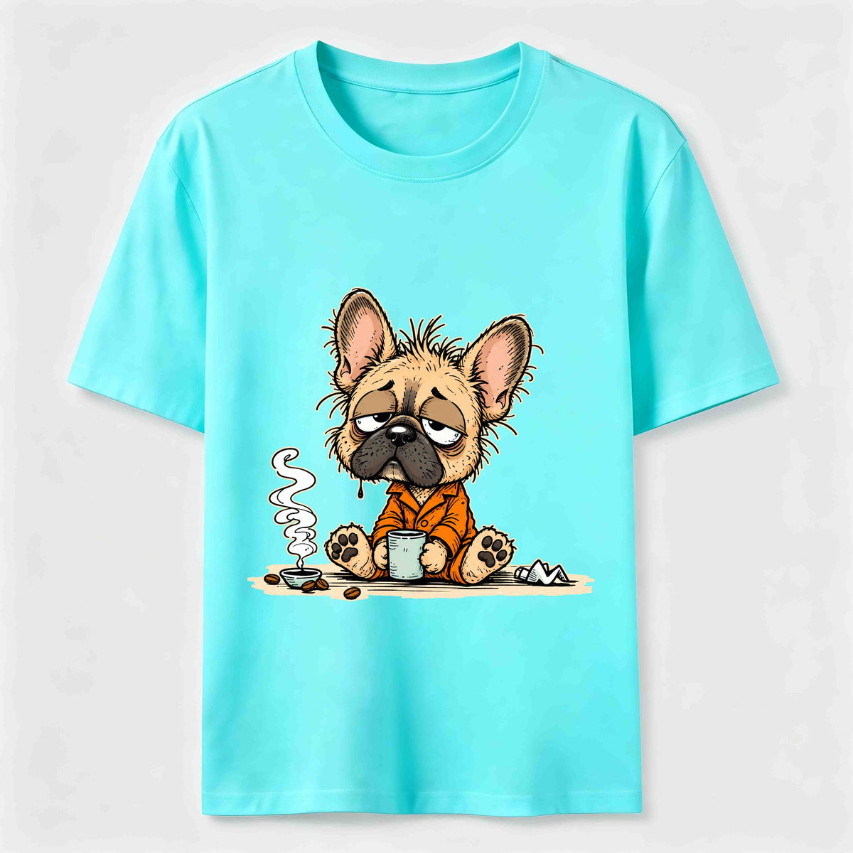 An Exhausted French Bulldog Classic T-Shirt