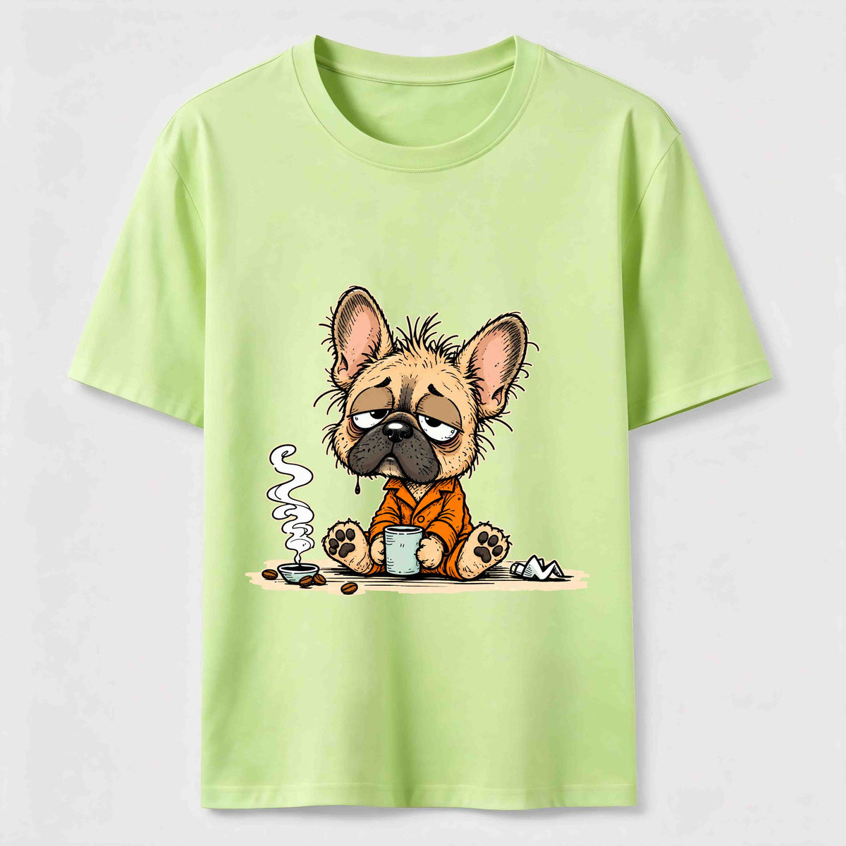 An Exhausted French Bulldog Classic T-Shirt