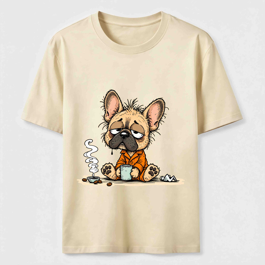An Exhausted French Bulldog Classic T-Shirt