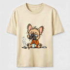 An Exhausted French Bulldog Classic T-Shirt