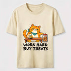 Work Hard Buy Treats Classic T-Shirt