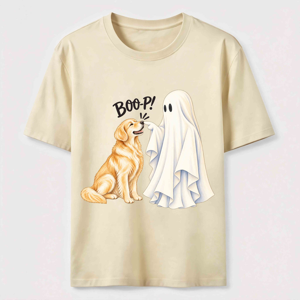 Cute Golden Retriever for Halloween Classic T-Shirt