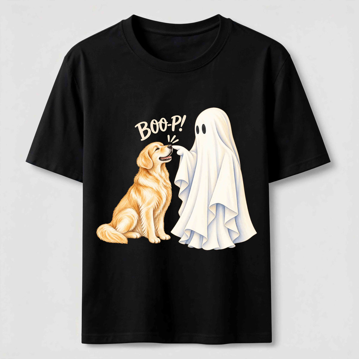 Cute Golden Retriever for Halloween Classic T-Shirt