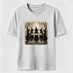 Black Cat Witch Gathering Classic T-Shirt