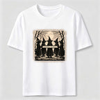 Black Cat Witch Gathering Classic T-Shirt