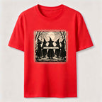 Black Cat Witch Gathering Classic T-Shirt