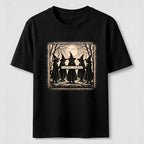 Black Cat Witch Gathering Classic T-Shirt