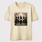 Black Cat Witch Gathering Classic T-Shirt