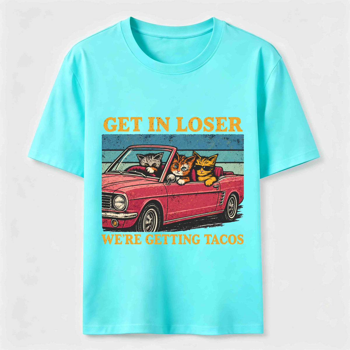 A group of cats out for a drive Classic T-Shirt