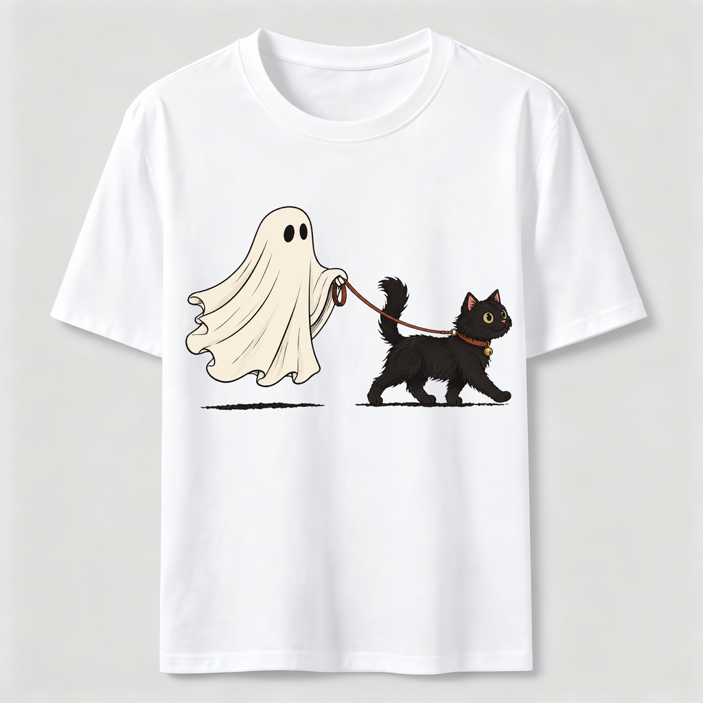 Ghost Cat Classic T-Shirt