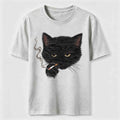 Smoking Cat Classic T-Shirt