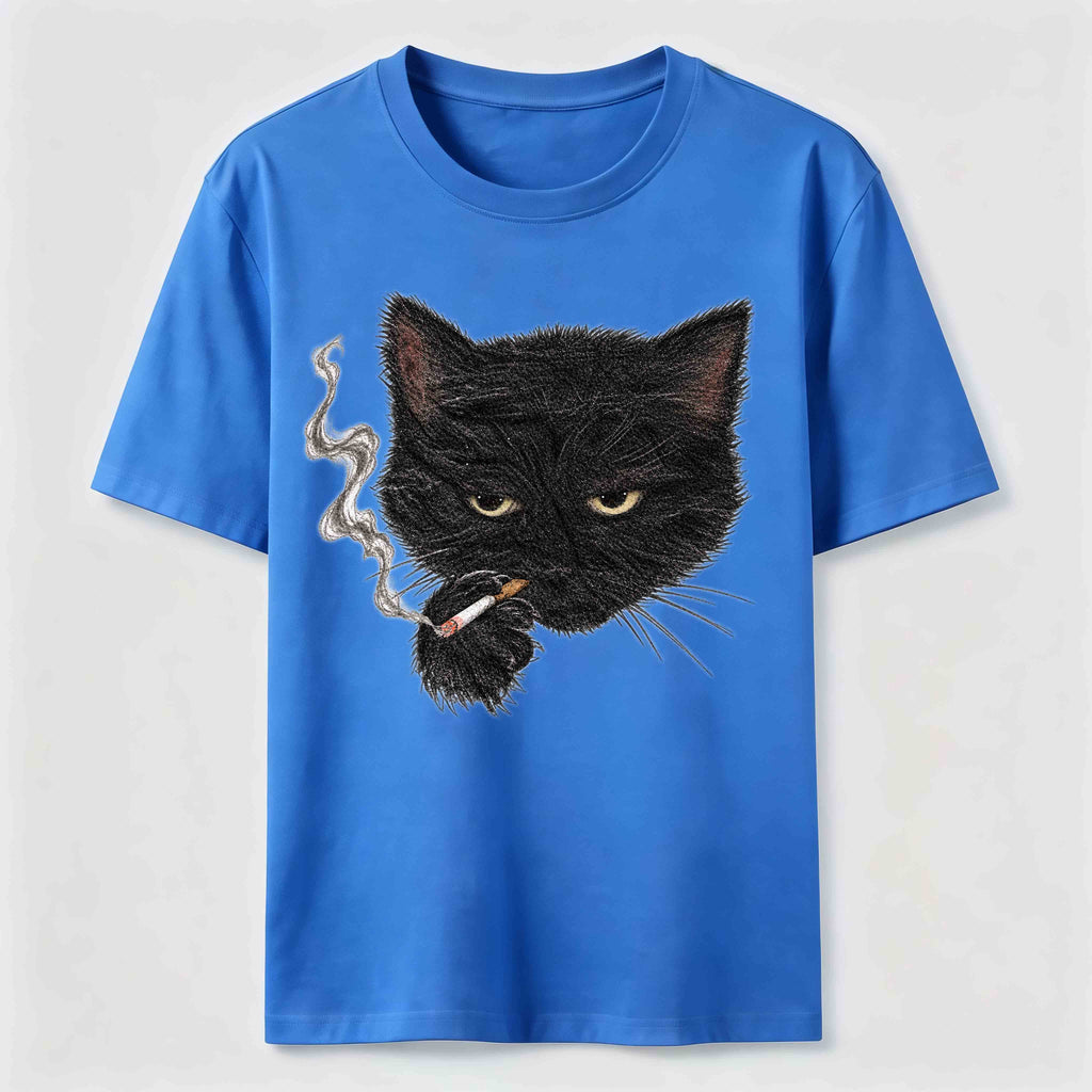 Smoking Cat Classic T-Shirt