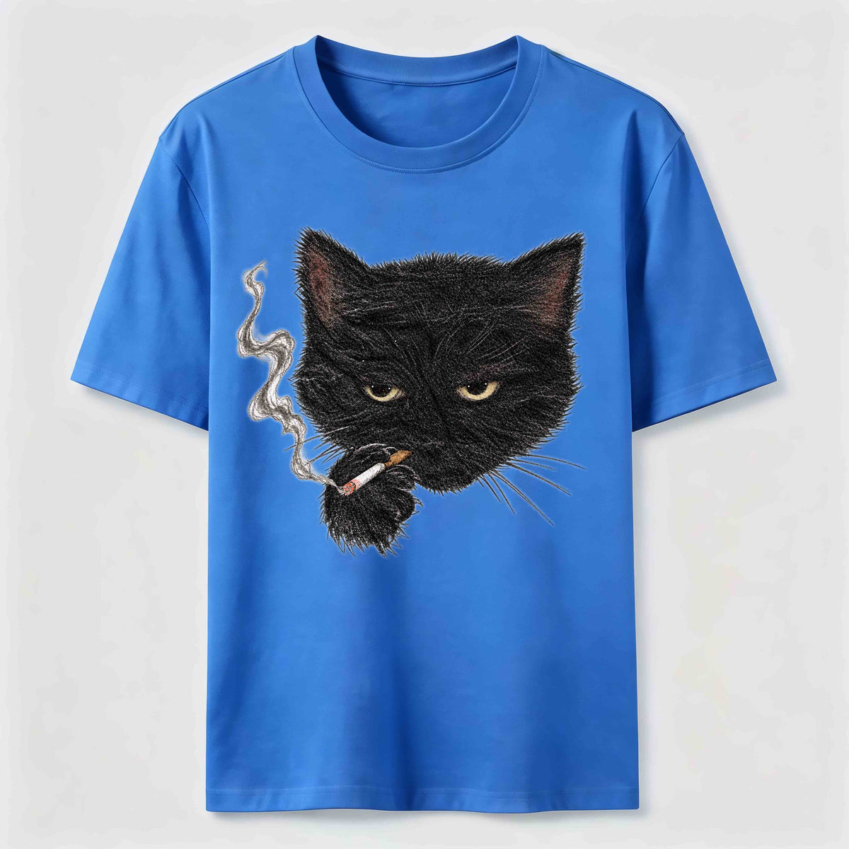 Smoking Cat Classic T-Shirt