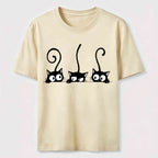 Mischievous and quirky kitten Classic T-Shirt