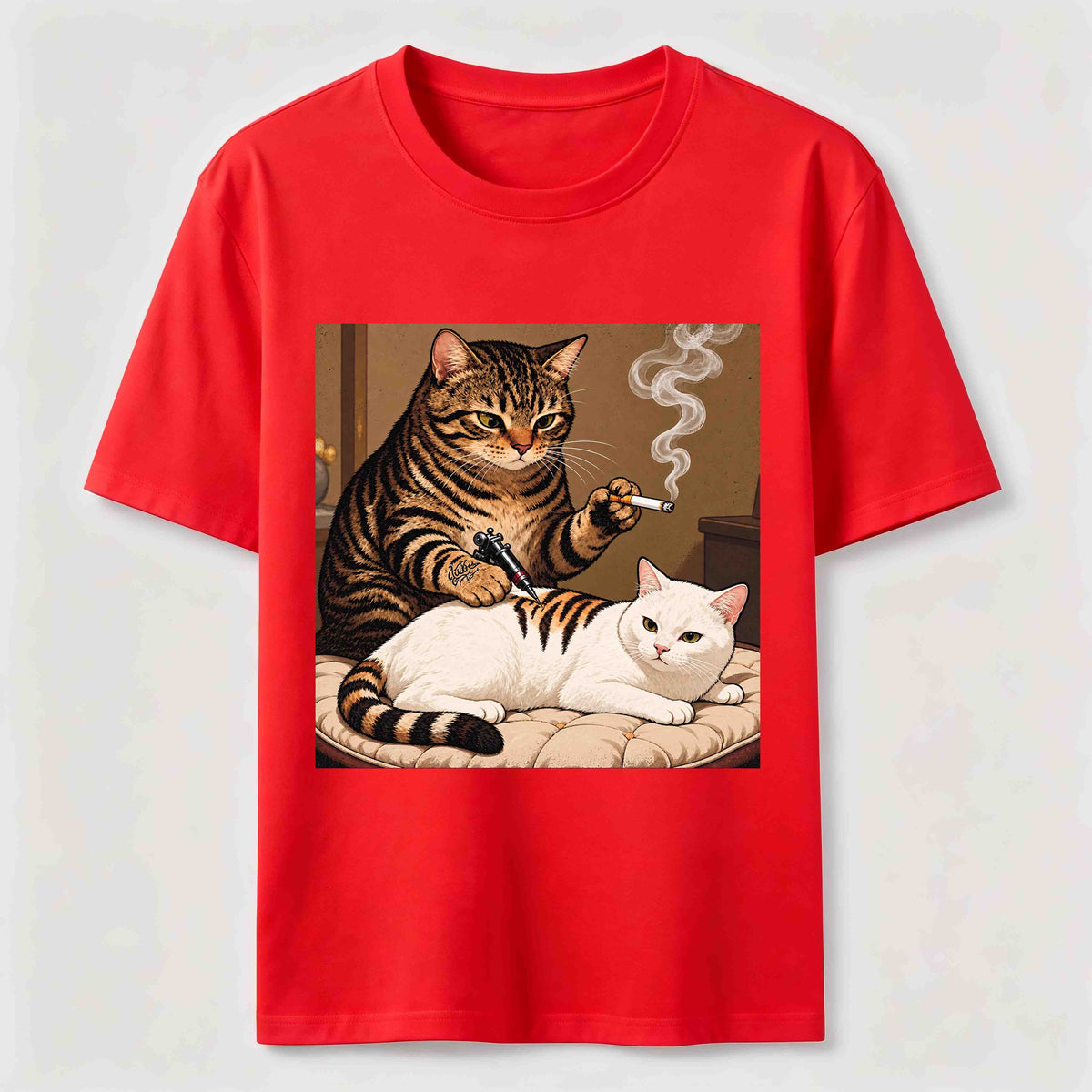 Tattoo Artist Cat Classic T-Shirt