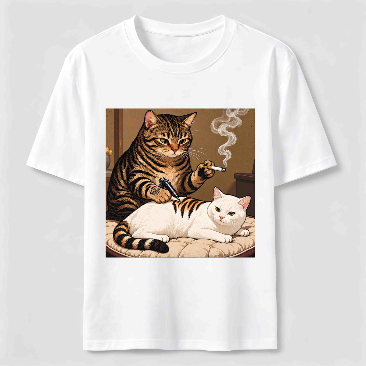 Tattoo Artist Cat Classic T-Shirt