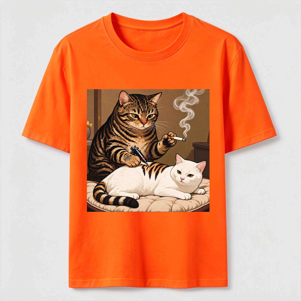 Tattoo Artist Cat Classic T-Shirt