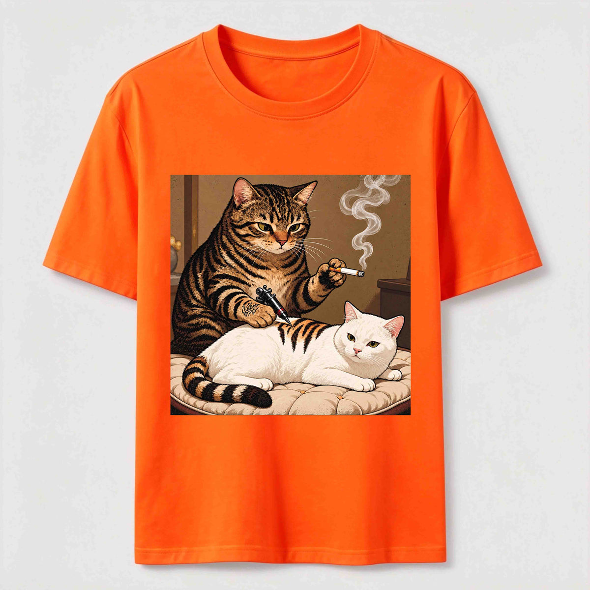 Tattoo Artist Cat Classic T-Shirt