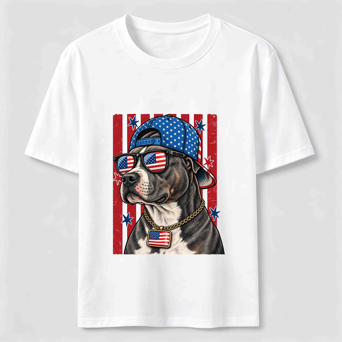 American Street-Style Dogs Classic T-Shirt