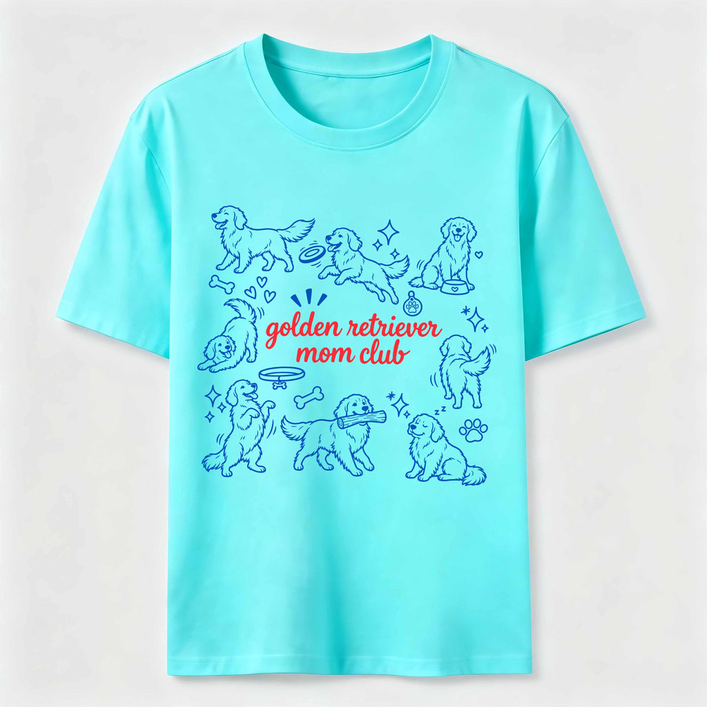 Golden Retriever Mom Club Classic T-Shirt