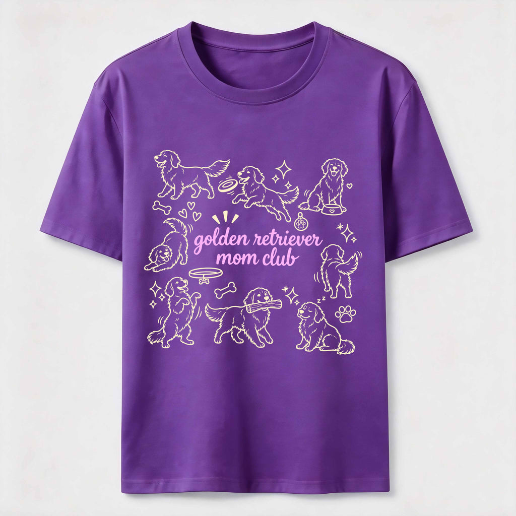 Golden Retriever Mom Club Classic T-Shirt