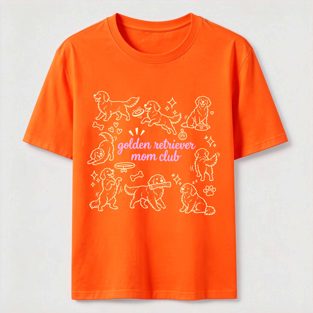 Golden Retriever Mom Club Classic T-Shirt