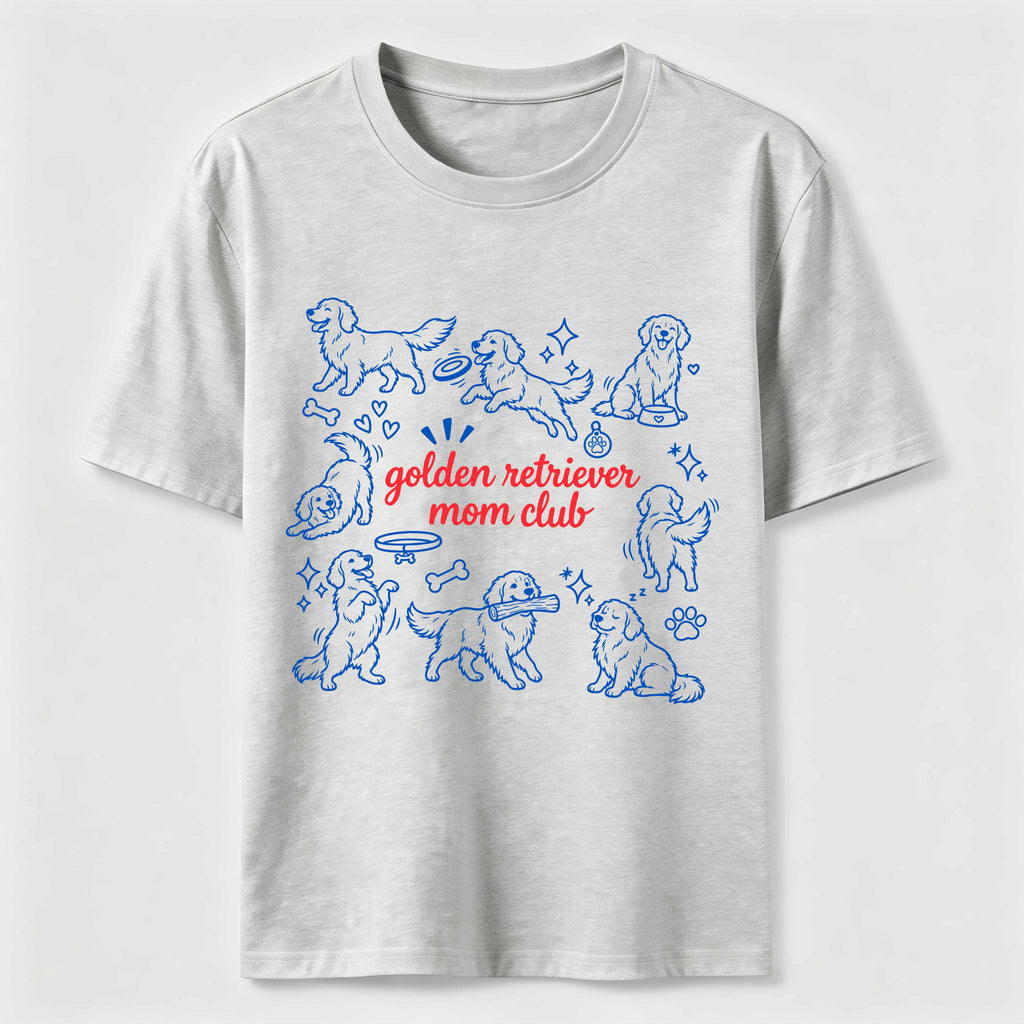 Golden Retriever Mom Club Classic T-Shirt