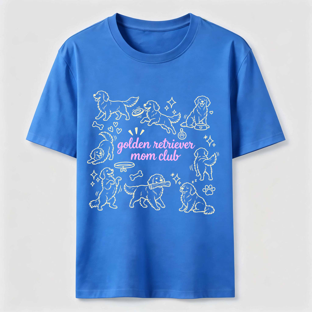 Golden Retriever Mom Club Classic T-Shirt