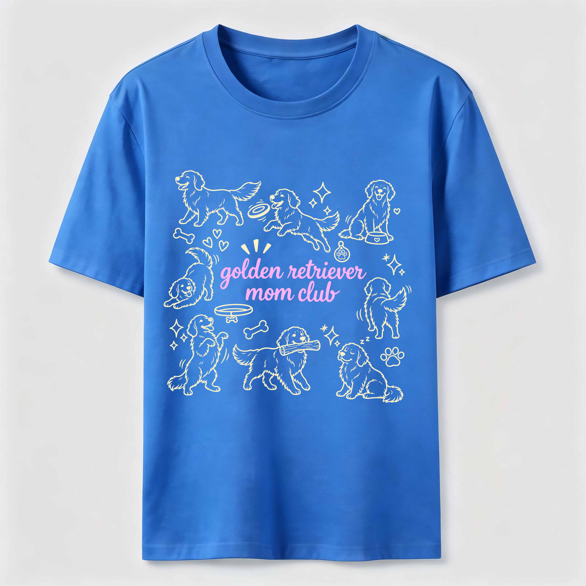 Golden Retriever Mom Club Classic T-Shirt