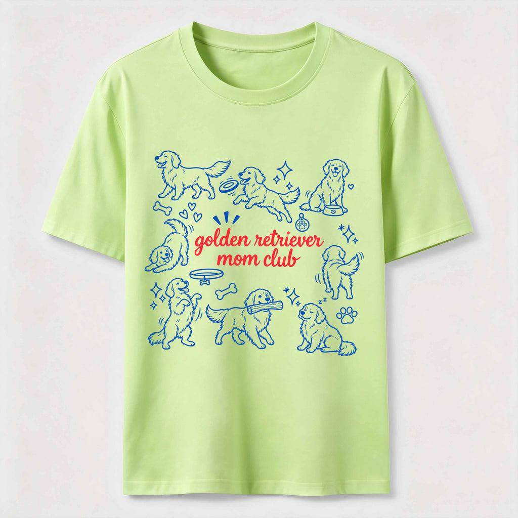 Golden Retriever Mom Club Classic T-Shirt