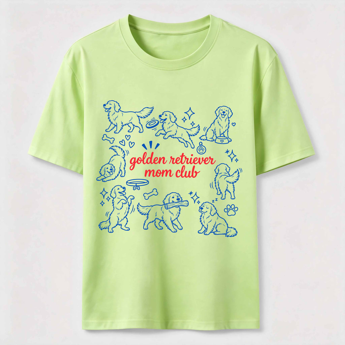 Golden Retriever Mom Club Classic T-Shirt