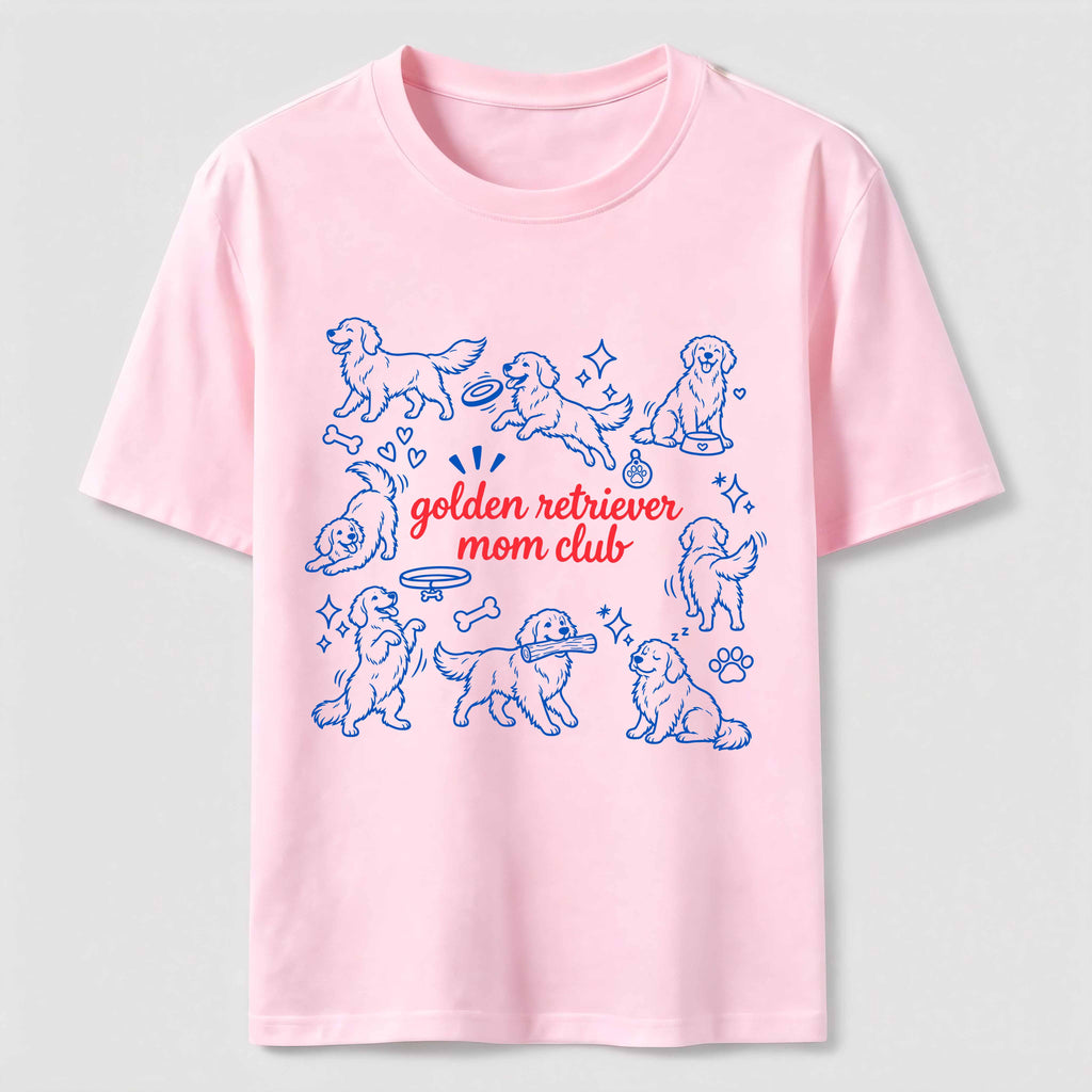 Golden Retriever Mom Club Classic T-Shirt