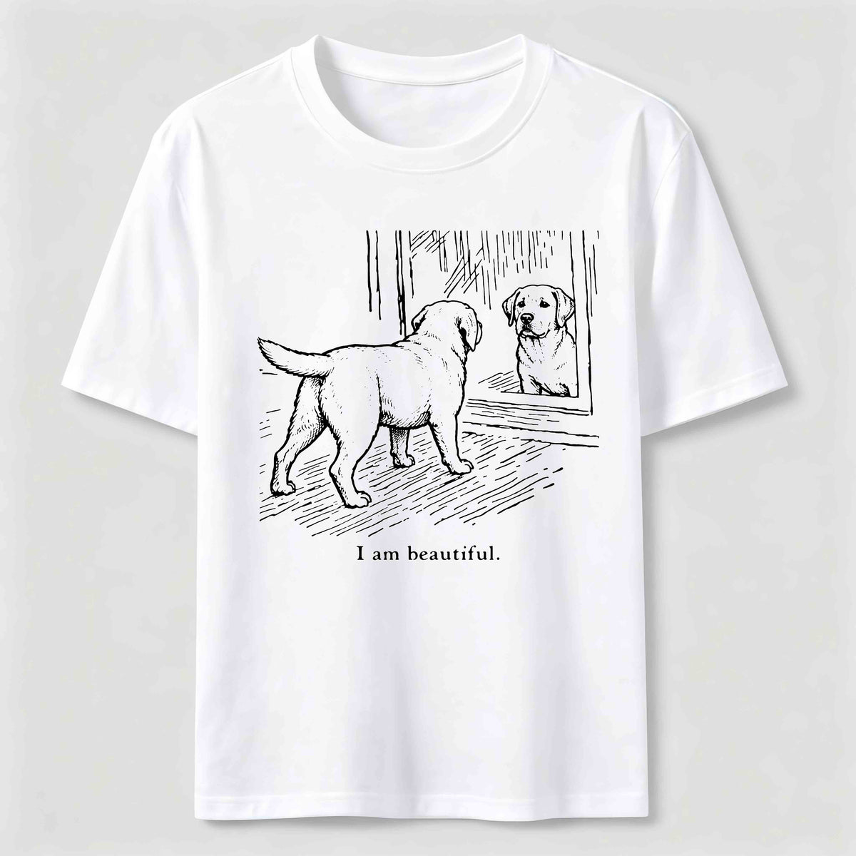 I Am Beautiful Dog Classic T-Shirt
