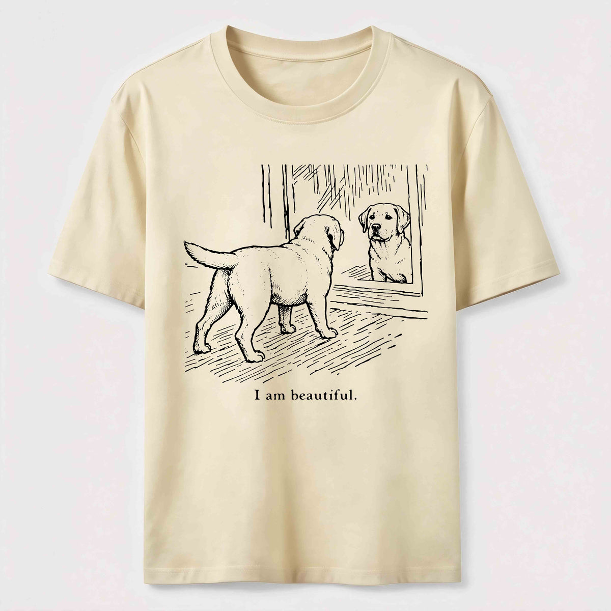 I Am Beautiful Dog Classic T-Shirt