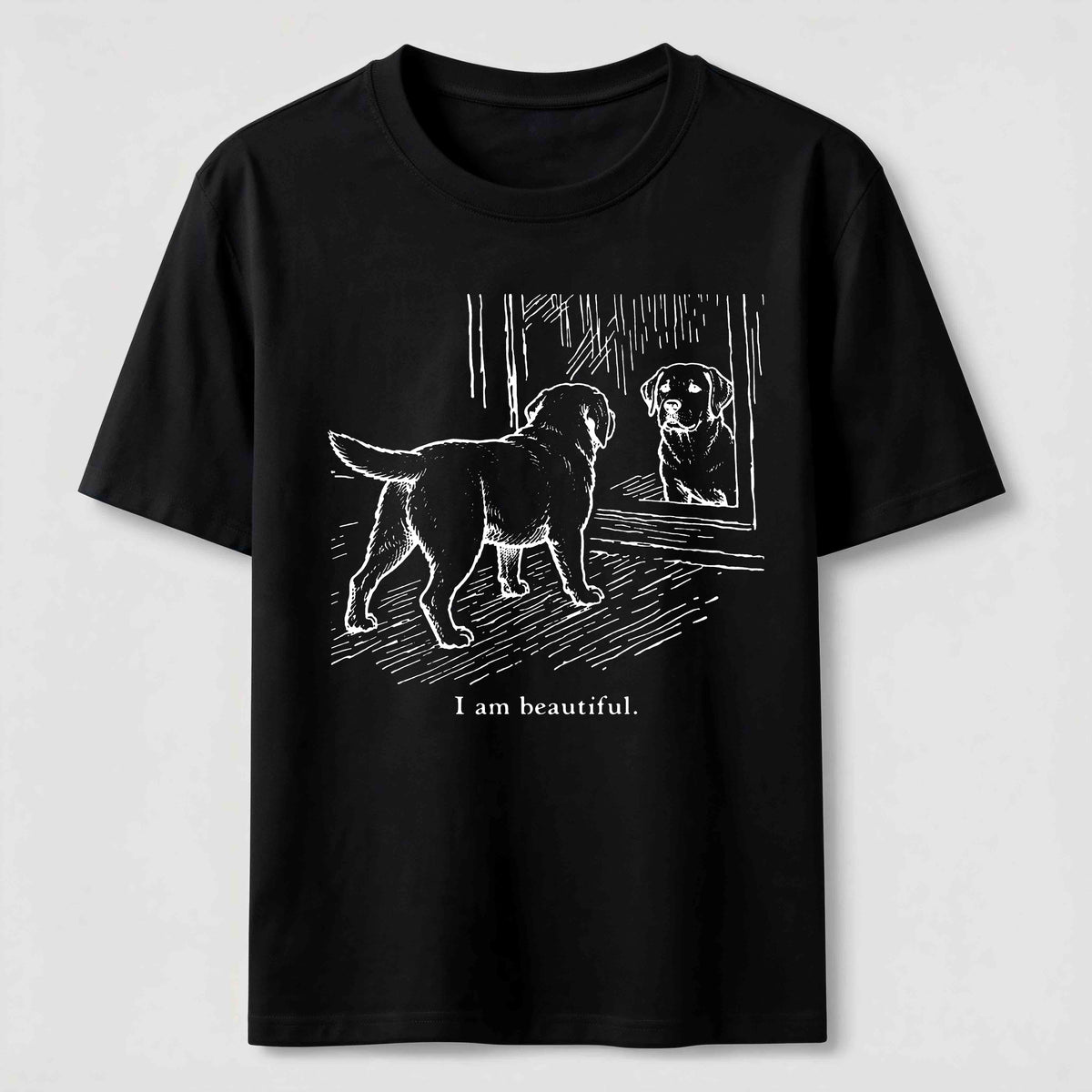 I Am Beautiful Dog Classic T-Shirt