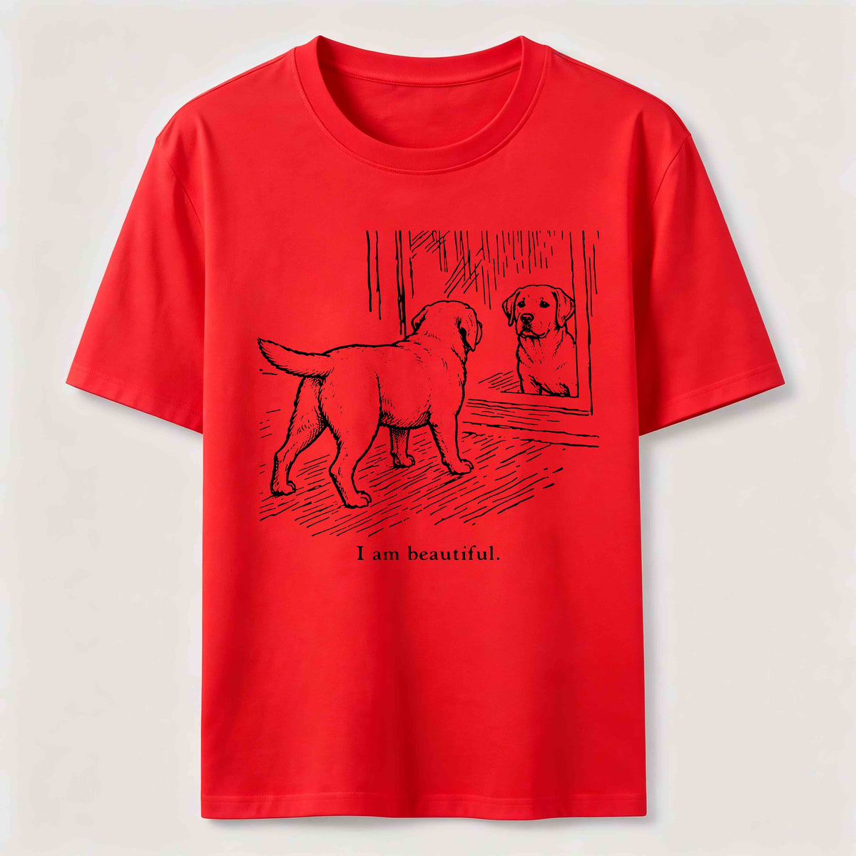 I Am Beautiful Dog Classic T-Shirt