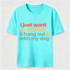 I Just want to Crochet&Hang Out With My Dog Classic T-Shirt