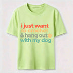 I Just want to Crochet&Hang Out With My Dog Classic T-Shirt